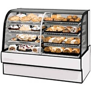 Federal Industries CGR5042DZ Federal 50in x 42in Dual Zone Curved Glass Bakery Case