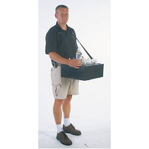 Iowa Rotocast Plastics IRP-754 Portable Can & Bottled Beverage Hawker 16.5in x 15.75in