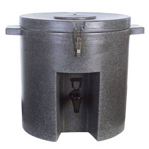 Iowa Rotocast Plastics IRP-040 5 Gallon Cold or Hot Beverage Dispenser