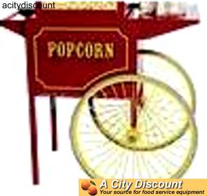 Paragon 3070010 Concession Stand 6 to 8oz Popcorn Popper Cart Medium