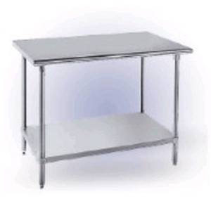 Advance Tabco SLAG-306-X 30in x 72in All Stainless Work Prep Table w/ Undershelf