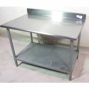 Used Eagle 48x30 S/s Commercial Utility Work Equipment Prep Table