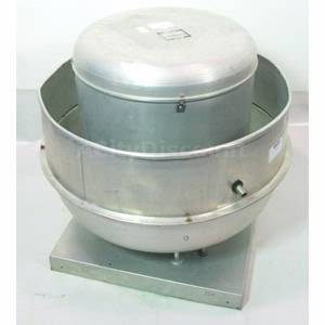 Used Loren Cook 180 ACRU 180R5B Loren Cook Alum Kitchen Hood Upblast Exhaust Fan 