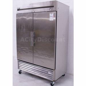 Used True T-49 True Commercial Restaurant 2 Door S/S Cooler / Refrigerator 