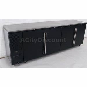 Used Perlick BS108 9 Foot Back Bar Beer Bottle Keg Beverage Cooler Cabinet 