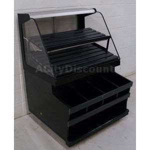 Used Structural Concepts WG3855 Retail Grocery Open Bakery Dry Merchandiser Case