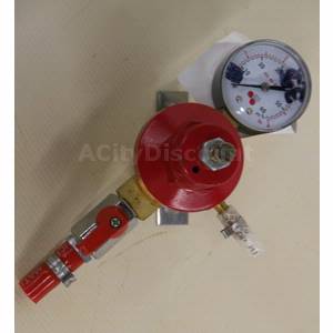 Used Keg Beer Soda Dispenser P.S.I. Air Gauge