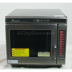 Used Amana RC17S2 Commercial Restaurant Counter Top Microwave Oven 1 Cu.Ft