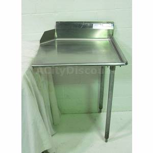 Used Lambertson Industries 30" Commercial Right Side Add On Dish Table 