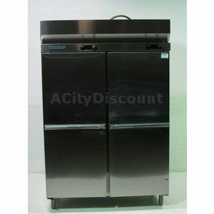 Used Hobart HH2 Reach In Pass Thru Heating Holding Cabinet Bakery Restaurant