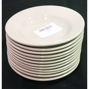 Used Restaurant Dining White China Bowl Set of 12