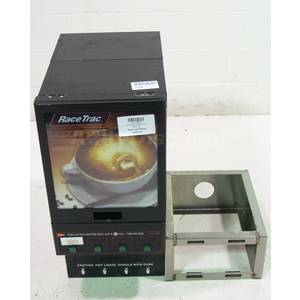Used Grindmaster-Cecilware GB4M5.5-LD-U Self Serve 4 Powdered Beverage Cappuccino Maker W Stand