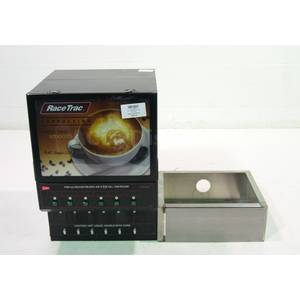 Used Grindmaster-Cecilware GB6M10-LD 6 Head Cappuccino Dispenser W Stand