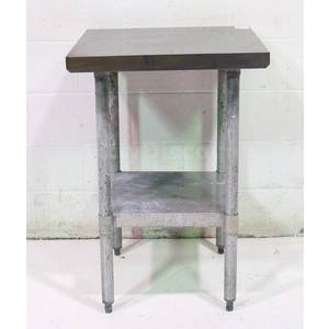 Used BK Resources Stainless 24" x 24" Work Prep Table w/ Undershelf