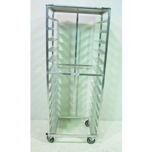 Pre-Owned Kelmax 4H6192 Aluminum Bakery Kitchen Sheet Dough Pan Rack