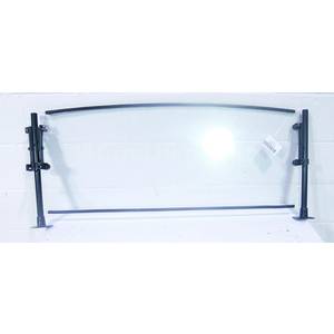 Used Single Glass Panel Buffet Table Sneeze Guard Add-On