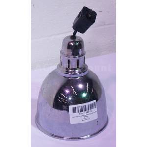 Used Chrome Plated Hanging Track Light Heat Lamp 