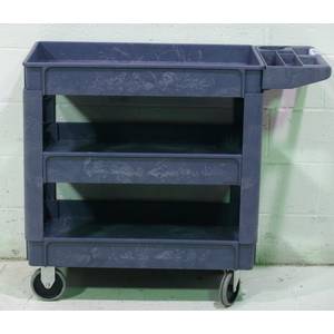 Seco UD253 Heavy Duty 3 Shelf Service Utility Transport Cart