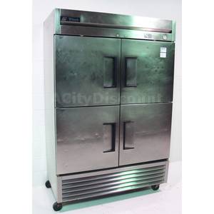 Used True T-49-4 4 Split Door Storage Refrigerator