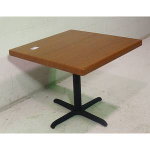 Used 36x36 Square Dining Table w/ Metal Base