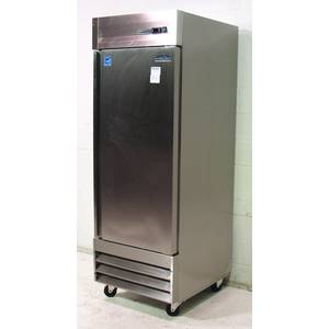 Used Coldtech Commercial CRR229-1 One Door Stainless Steel Solid Door Commercial Refrigerator