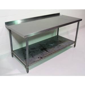 Used Stainless Steel Work Table 72x30x35.5