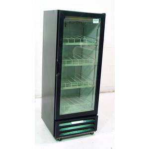 Used Beverage Air LV12-1-B Single Glass Door Merchandiser Cooler