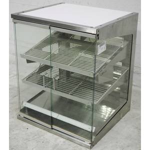 Used Glass Heated Display Case w/ Front Access