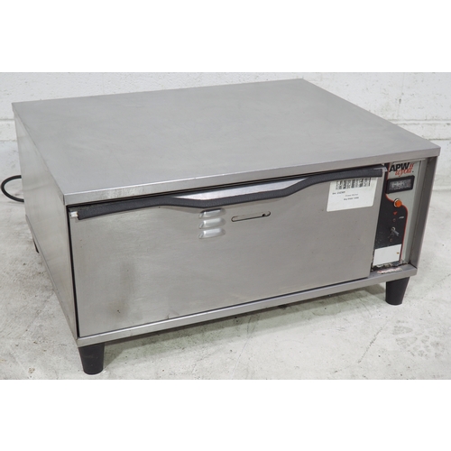 Used APW Wyott HD-1 Commercial Countertop Food Warming Single Drawer Cabinet