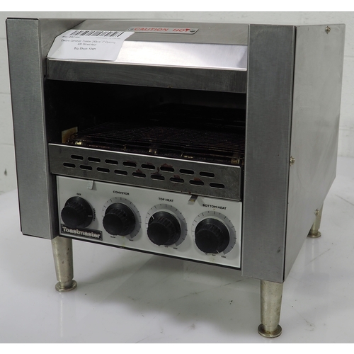 Used Toastmaster TC17D-240 Electric Conveyor Toaster 240v w/ 3" Opening 400 Slices/Hour