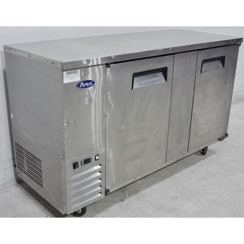 Atosa MBB69 - Scratch & Dent - 68" Double Door Stainless Steel Back Bar Refrigerator