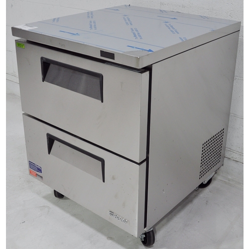 Used Turbo Air TUF-28SD-D2-N - Scratch & Dent - 28in Commercial Undercounter 7cuft Freezer with 2 Drawers