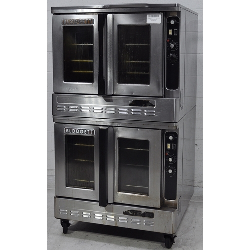 Used Blodgett DFG-100 Double Deck Convection Oven 