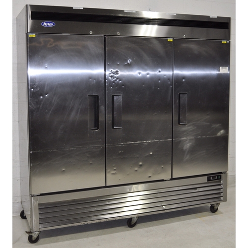 Used Atosa MBF8504GR 71 Cu.ft Triple Door Bottom Mount Reach-In Freezer