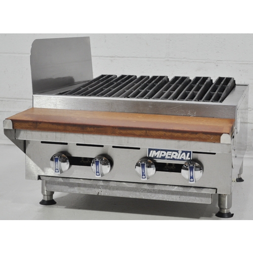 Used Imperial IRB-24 24in Gas Radiant Char Broiler Grill 