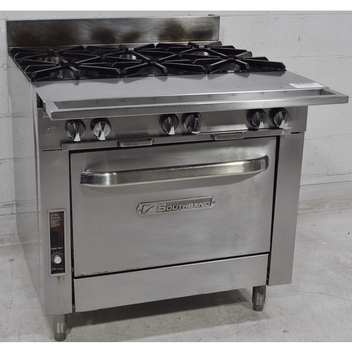Used Southbend P36D-BBB 36" Heavy Duty Gas 6 Burner Range w/ Oven