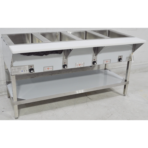 KTI SW-4H-120 - Display Item - 4 Well Heated Counter Steam Table Restaurant