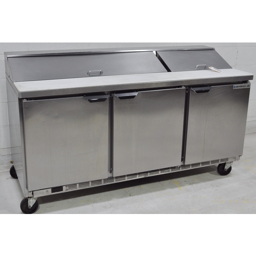Used Beverage Air SPE72HC-18 72" Refrigerated Sandwich Prep Table