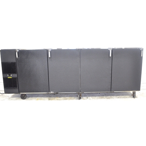 Used Glastender BB108-LI-BN Four Door Under Counter Bar Cooler