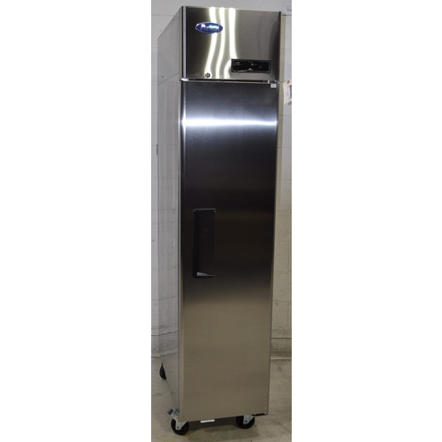 Used Atosa MBF15RSGR - Scratch & Dent - 17" Top Mount Single Slim Door Reach-In Refrigerator