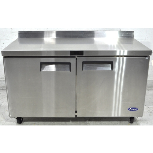 Used Atosa MGF8410GR 60" Two Section Reach In Worktop Refrigerator