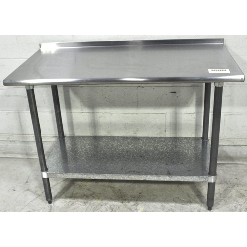 Used Advance Tabco FLAG 244 48x24 Stainless Commercial Utility Work Equipment Prep Table