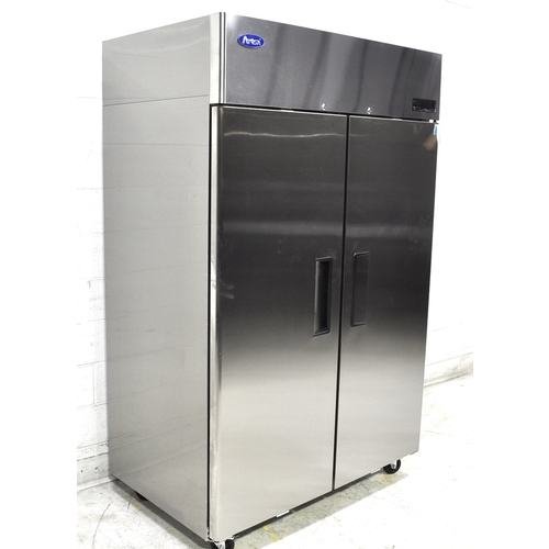 Used Atosa MBF8005GR Top Mounted 2 Section Solid Door Reach-In Refrigerator