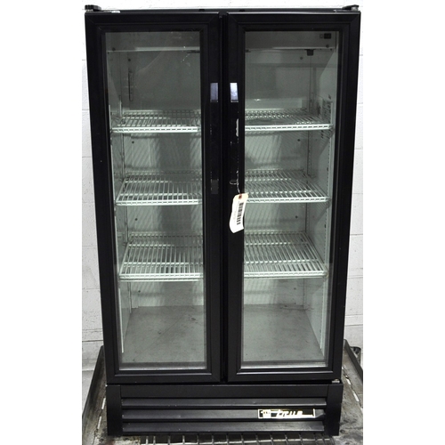 Used True GDM-30 2 Section Glassdoor Merchandiser Refrigerator