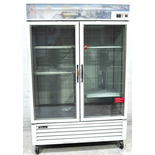 Used Turbo Air TGF-49F 49 Cu Ft. Two Glass Door Freezer Retail Merchandiser