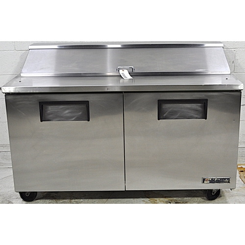 Used True TSSU-60-16 60in Stainless Sandwich Salad Prep Cooler 15.5 CuFt