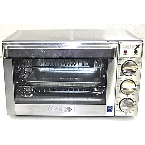 Used Waring WCO250X 21"W Electric Commercial Counter Top Convection Oven 