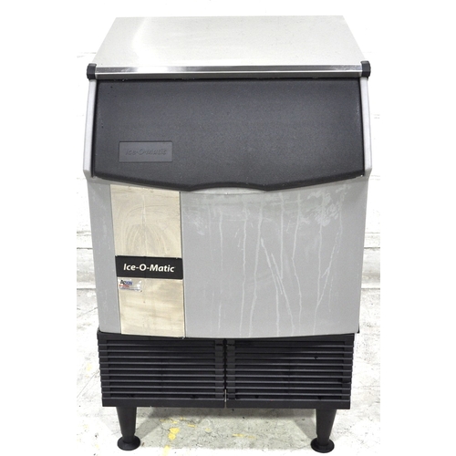 Used Ice-O-Matic ICEU150FA7 Undercounter Full Cube Ice Maker Machine with Bin