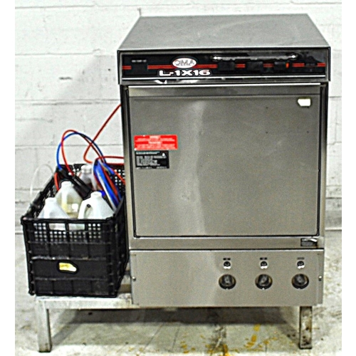 Used CMA Dishmachines L-1X16 16" Low Temp Undercounter Dishwasher w/ Sustainer Heater