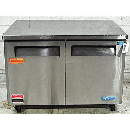 Used Turbo Air MUR-48 48in Undercounter Cooler Stainless Steel 12.2cf Refrigerator